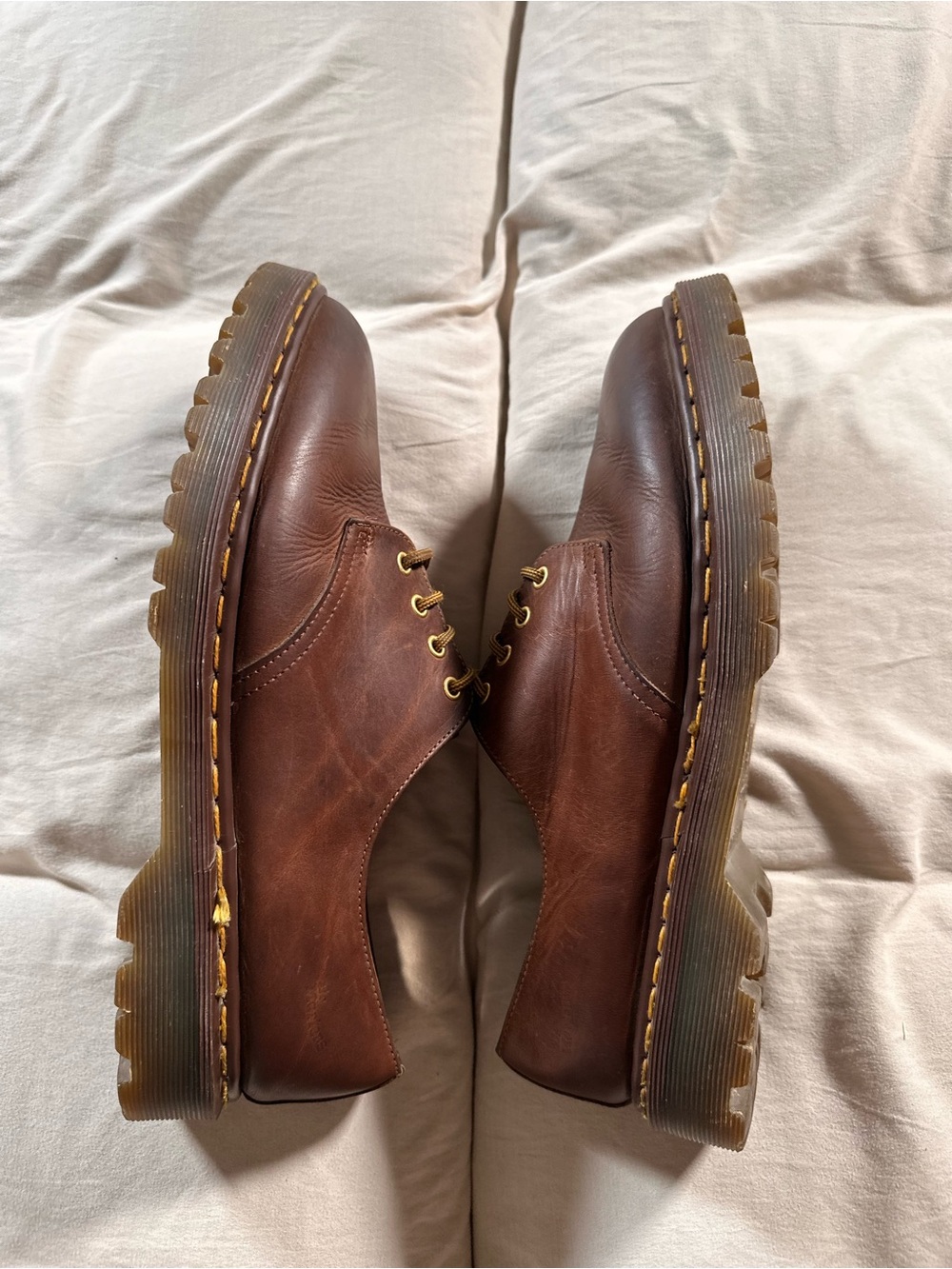 Dr Martens 1461 Bex Crazy Horse Oxford Brown Leather Shoe Men’s 11 England Made
